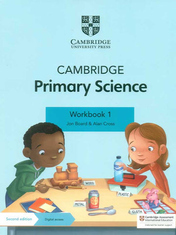 CAMBRIDGE PRIMARY SCIENCE WORKBOOK 1 WITH DIGITAL ACCESS (1 YEAR)