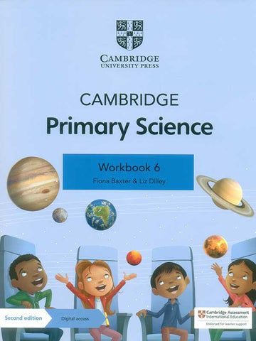 CAMBRIDGE PRIMARY SCIENCE WORKBOOK 6 WITH DIGITAL ACCESS (1 YEAR)