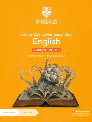 CAMBRIDGE LOWER SECONDARY ENGLISH LEARNER BOOK-7 WITH DIGITAL ACCESS