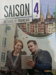 SAISON METHODE DE FRANCAIS 4 B2 CD AUDIO MP + DVD INCLUS