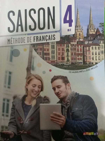 SAISON METHODE DE FRANCAIS 4 B2 CD AUDIO MP + DVD INCLUS