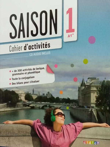 SAISON 1 A1+ CAHIER D ACTIVITES CD AUDIO INCLUS