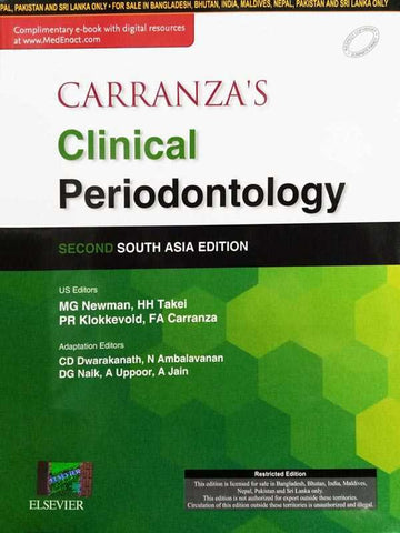 CARRANZA CLINICAL PERIODONTOLOGY: 2e SOUTH ASIA