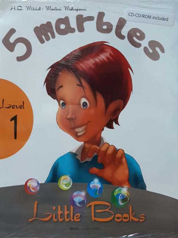 LITTLE BOOKS LEVEL-1: 5 MARBLES W/CD