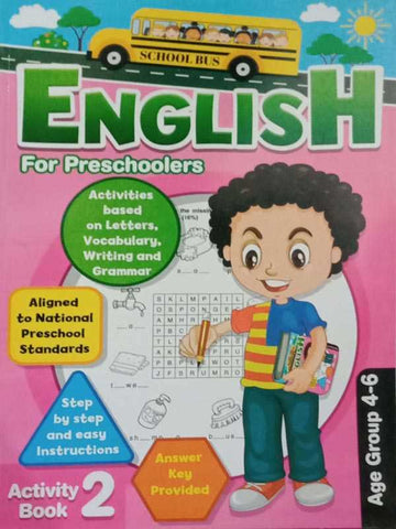 ENGLISH FOR PRESCHOOLERS ACTIVITY BOOK 2 AGE GROUP 4-6