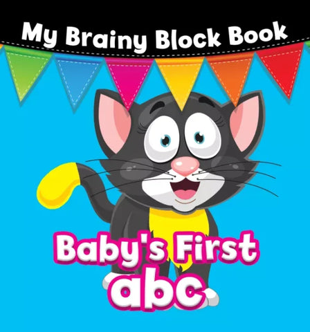 MY BRAINY BLOCK BOOKS: BABY’S FIRST abc