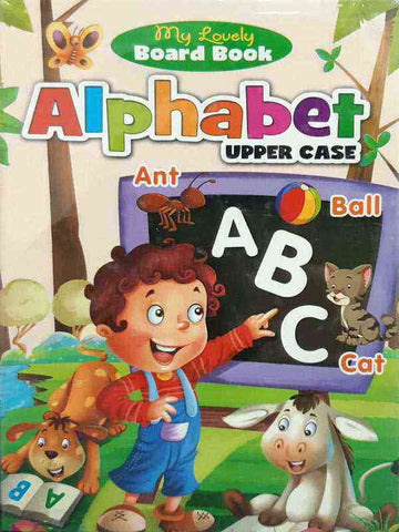 MIND TO MIND BOARD BOOK: MY LOVELY BOARD BOOK OF ALPHABET UPPER CASE