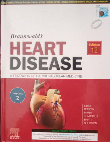 BRAUNWALD HEART DISEASE : A TEXTBOOK OF CARDIOVASCULAR MEDICINE 2 VOLS SET
