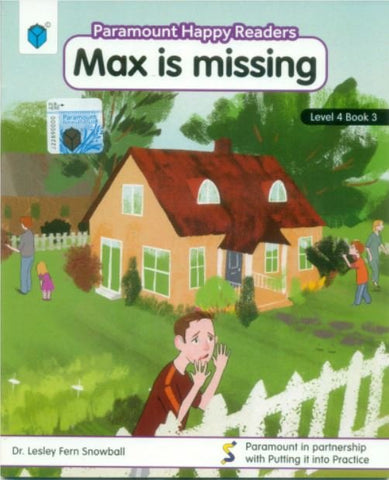 PARAMOUNT HAPPY READERS: MAX IS MISSING L-4 BOOK 3