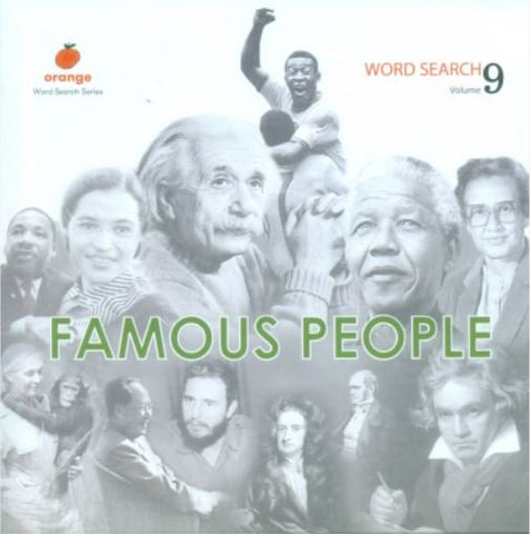 WORD SEARCH: FAMOUS PEOPLE VOLUME 9