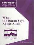 WHAT THE QURAN SAYS ABOUT ALLAH