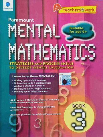 PARAMOUNT MENTAL MATHEMATICS BOOK 3