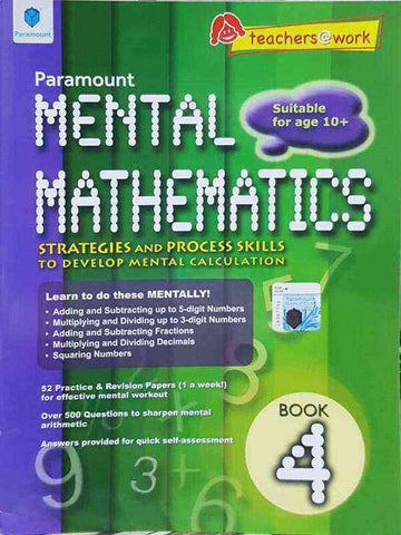 PARAMOUNT MENTAL MATHEMATICS BOOK 4