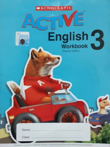 SCHOLASTIC ACTIVE ENGLISH: (PAKISTAN EDITION) WORKBOOK 3