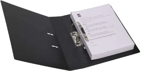 Elegant Box File (with Lever) Imported Black [IS][1Pc]