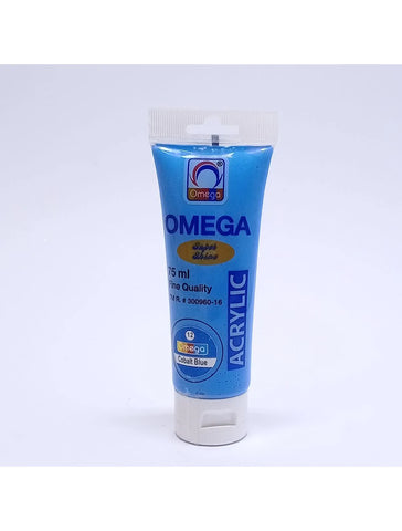 Omega Acrylic Tube 75ml Cobait Blue [PD][1Pc]