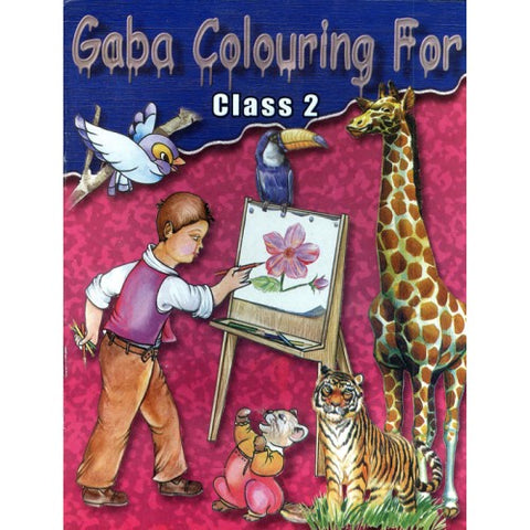 GABA COLOURING BOOK FOR CLASS 2