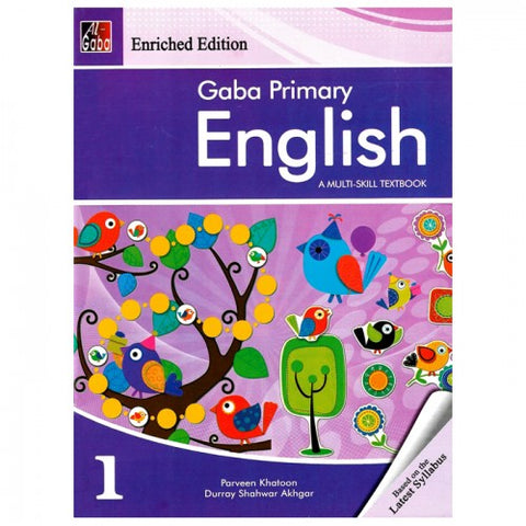 GABA PRIMARY ENGLISH ENRICHED BOOK 1 [IS-A]