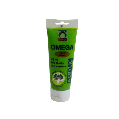 Omega Acrylic Tube 75ml Green Light [PD][1Pc]