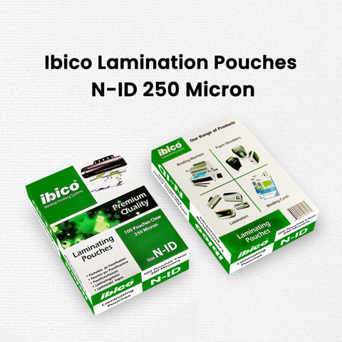 IBICO Lamination 250 Mic. size NADRA ID [IP][1Pack]