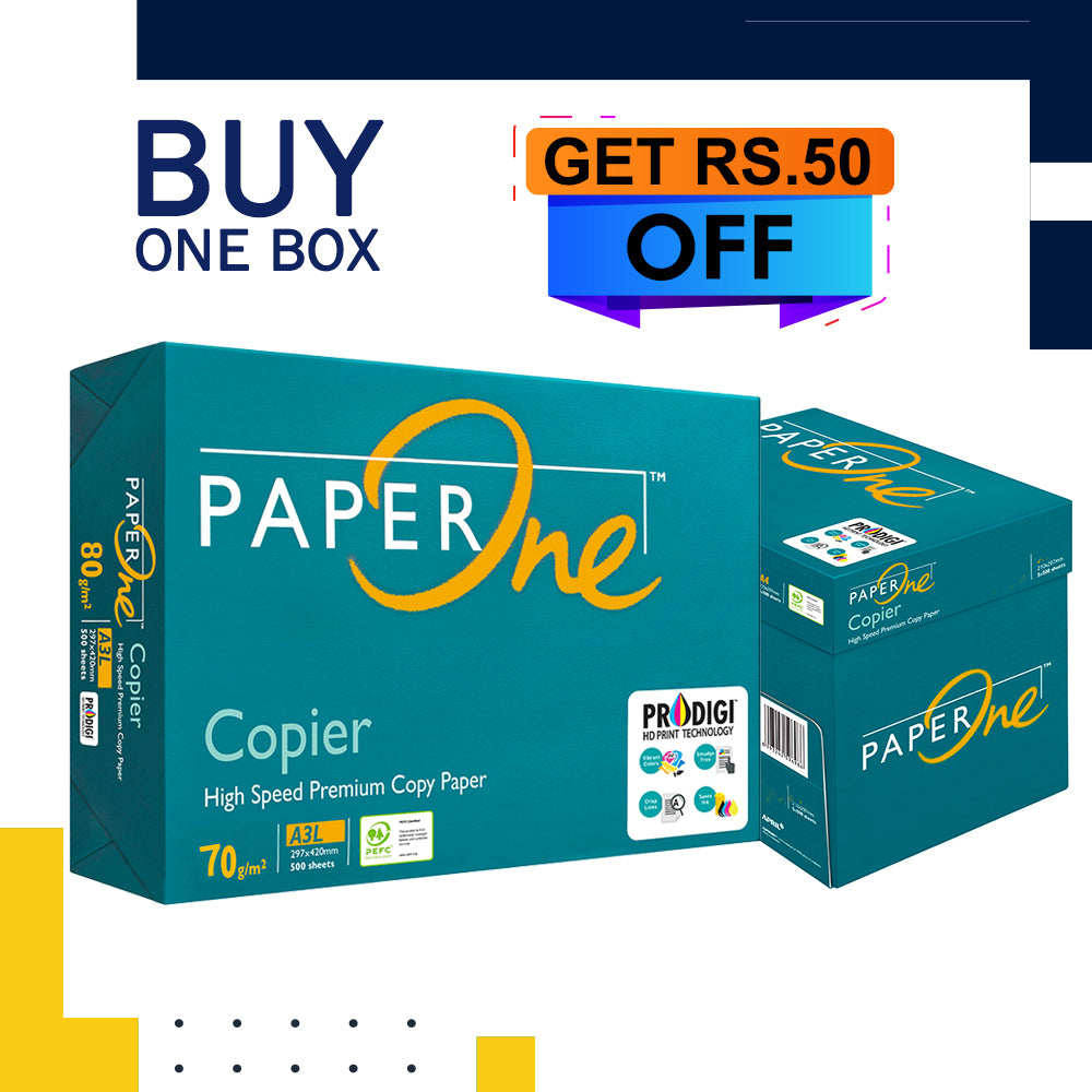 Paper One Price PaperOne Copier 70Gsm A3 Printing Paper : Get FREE delivery and huge ...