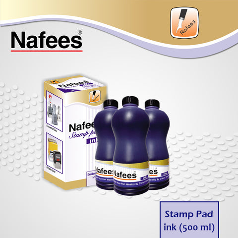 Nafees Stamp Pad Ink 500ml [IP][1Pc]