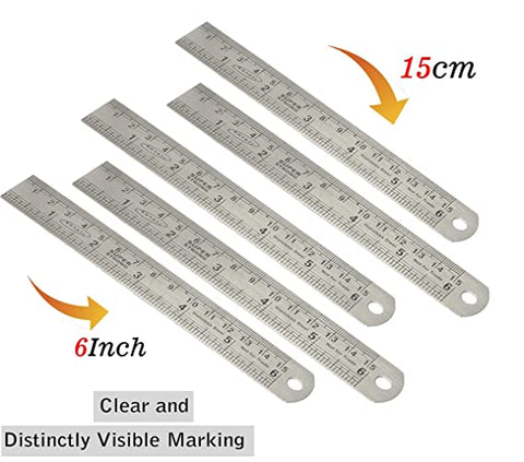 Steel Scale 6 Inch [1Pc]