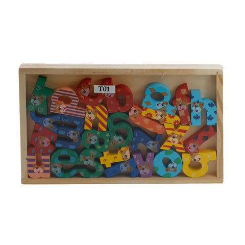 Wooden Toy Small Letter abc Set [PD][1Set]