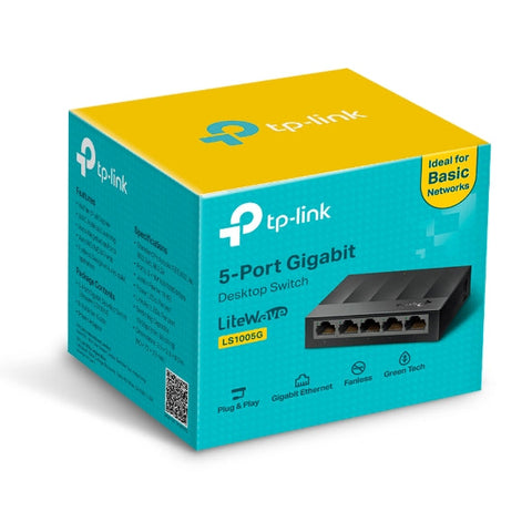 Tp-Link Switcher 5 port Giga Bit LS-1005G [IP][1Pc]