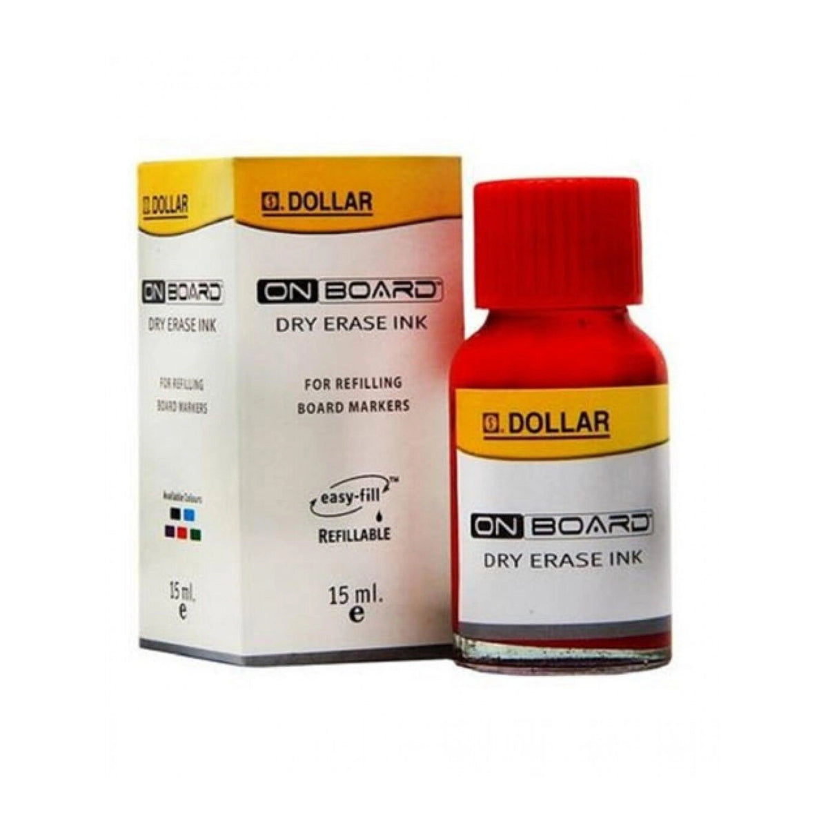 Dollar Red Dry Eraser Ink 15ml [IP] : Get FREE delivery and huge ...