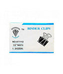 Diamond Binder Clip 0.5 inch - 15MM [IS][1Pack]