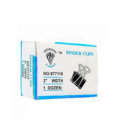 Diamond Binder Clip 2 inch - 51mm [IS][1Pack]