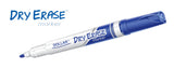 Dollar Round Tip Dry Erase Board Marker 2mm Blue [IS]