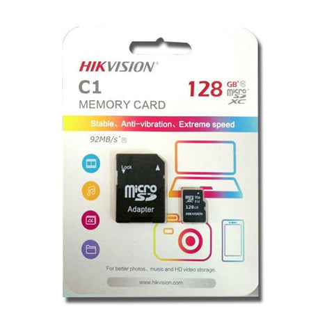 Hikvision Memory Card 128 GB (1pc)*