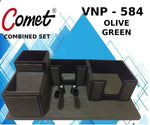 Comet Wooden Combined Set VNP- 584 Office Desk Organizer [IP][1Pc]
