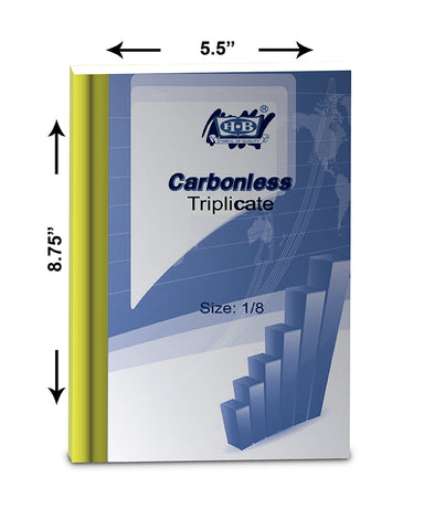 HB Carbonless Triplicate Bill Book 1/08 [IP][1Pc]
